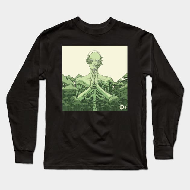 Forest spirit I Long Sleeve T-Shirt by ungfio